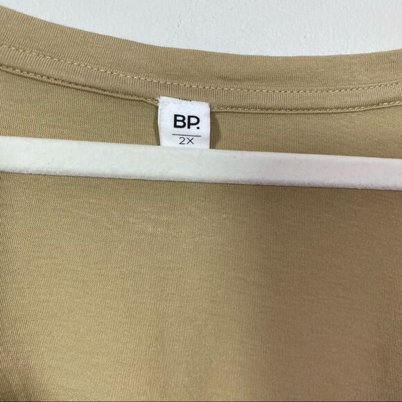 BP Tan Cotton T-Shirt - Picture 2 of 6
